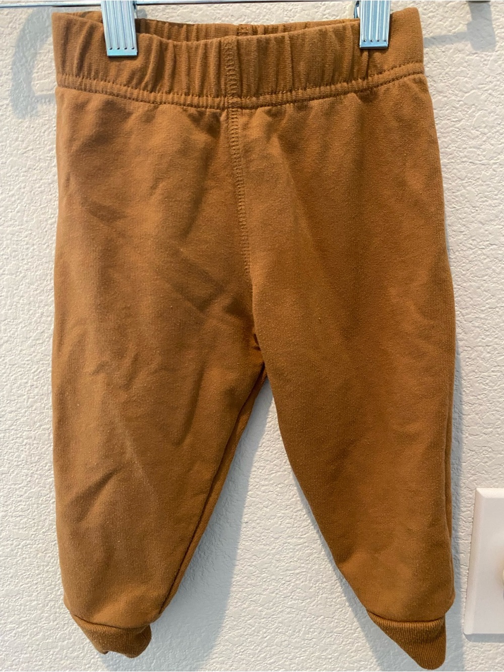 18M Garanimals Brown Fleece Bottoms - Cozy Elastic Waist